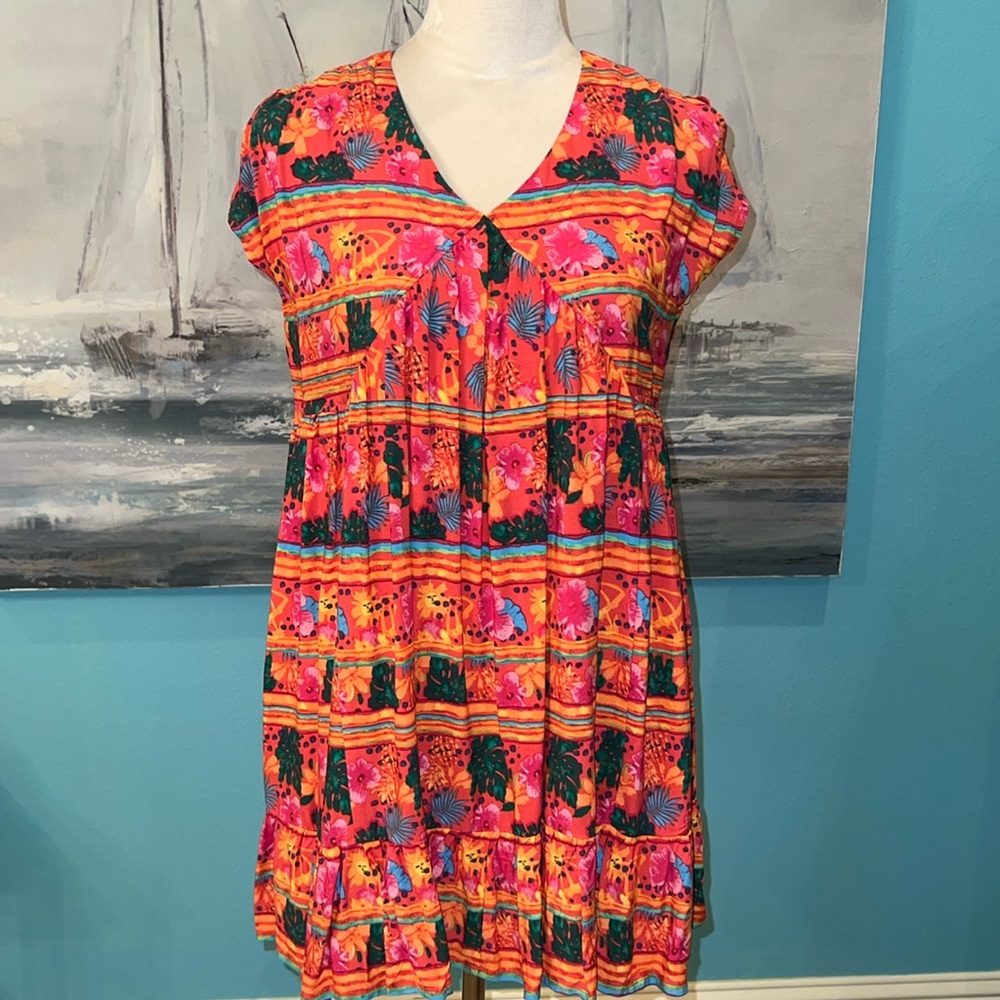 NWT Chelsea & Violet Girls Hawaiian Dress, Large